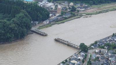 Япония: проливные дожди привели к гибели, как минимум, 16 человек