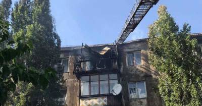 Пожарные полностью потушили пожар в многоэтажке в Новой Каховке