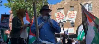 Американские протестующие скандируют «Смерть Израилю»