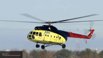 Частный вертолет Ми-8 совершил жесткую посадку в поселке под Ростовом