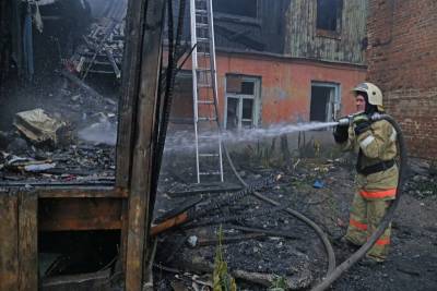 Предварительная причина вчерашнего пожара в Кургане — поджог
