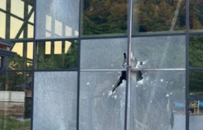 В Мукачево комплекс отдыха обстреляли из гранатомета