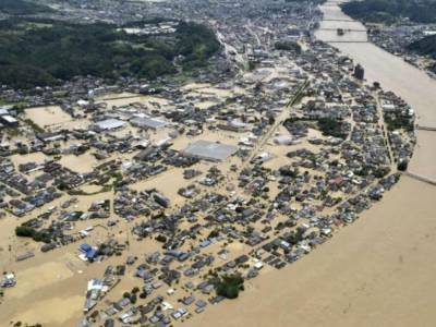 Паводки и оползни в Японии: количество погибших и пострадавших в состоянии клинической смерти достигло 40 человек
