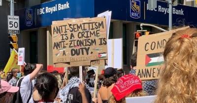В Америке и Канаде прошли митинги под антиизраильскими лозунгами