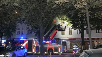 В Берлине ночью прогремело несколько взрывов. Пострадали четыре человека