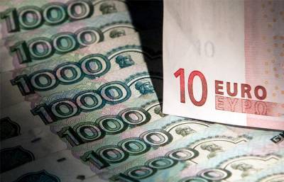 Курс евро по отношению к рублю превысил максимум 2020 года
