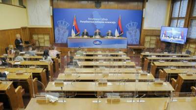 Избирательная комиссия Сербии подвела итоги парламентских выборов