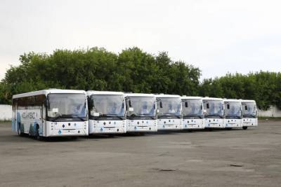 Восемь новых автобусов поступили в Кузбасс