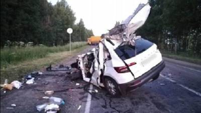 Водитель иномарки погиб в ДТП в Удмуртии