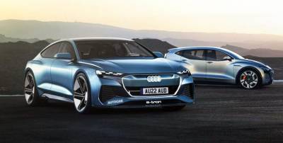 Audi выпустит электрический седан A9 E-tron в 2024 году