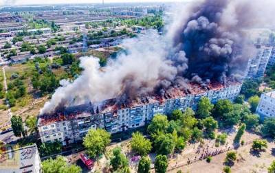 Полиция рассказала о причинах пожара в Новой Каховке