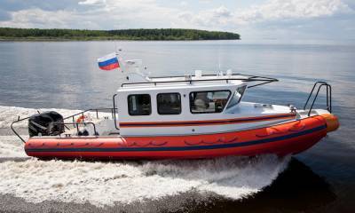 В Петрозаводске спасли мужчину на яхте