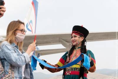 В Бурятию прибыл первый чартерный рейс Москва - Улан-Удэ