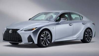 Запатентован седан Lexus IS нового поколения