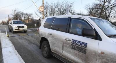 Украина рассматривает возможность введения миротворцев ОБСЕ на Донбасс