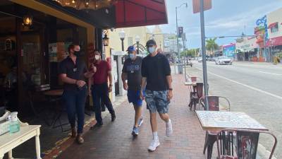В округе Флориды закроют рестораны и спортзалы из-за коронавируса