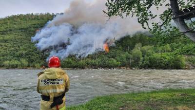 Власти Чукотки заявили, что ситуация с пожарами в регионе стабилизируется