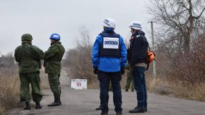 Украина рассматривает идею введения миротворцев ОБСЕ в Донбасс