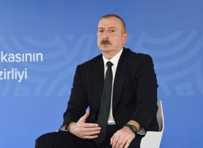 Алиев: Мы доказали нашу правоту на международных аренах и на поле боя