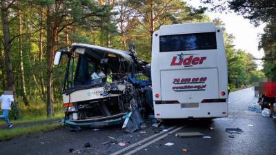 ДТП в Польше: среди пострадавших в результате столкновения трех автобусов - 2 украинки
