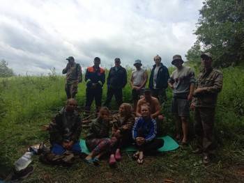В лесах Кадуйского района потерялась туристическая группа