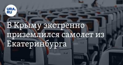 В Крыму экстренно приземлился самолет из Екатеринбурга