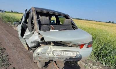 Девочки 5 и 12 лет пострадали в автоаварии в Воронежской области