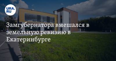 Замгубернатора вмешался в земельную ревизию в Екатеринбурге