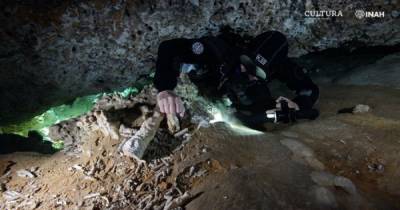 В Мексике в подводных пещерах обнаружили древнюю шахту возрастом 12 тысяч лет