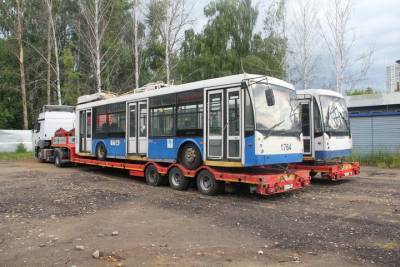 Троллейбусы из Москвы привезли в Нижний Новгород
