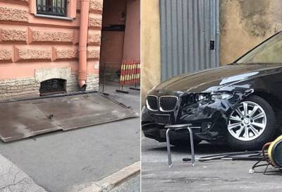 Наркоман из Петербурга выбил ворота и угнал BMW со стоянки консульства Турции