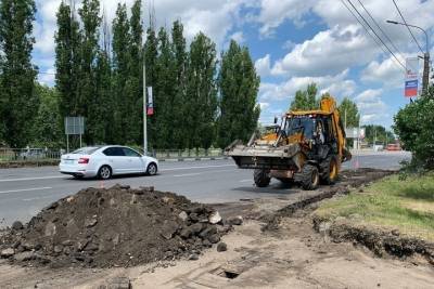 Ремонт дороги начался на проспекте Ленина в Нижнем Новгороде