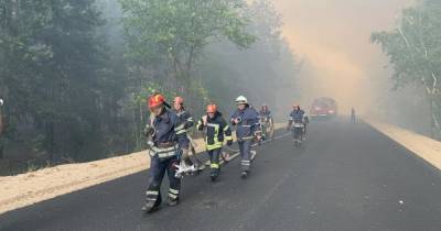 Масштабный лесной пожар в Луганской области: уничтожены десятки домов, погиб человек - ГСЧС