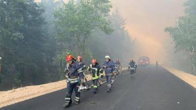 Лесной пожар в Луганской области: эвакуированы две деревни, четыре человека погибли
