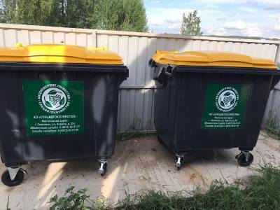 В Смоленском районе установили 111 новых контейнеров для мусора