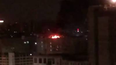 Возгорание в НИИ биохимии на юго-западе Москвы потушили