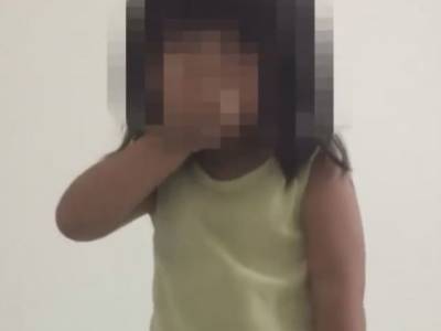 Житель Тайваня ужаснулся от «безликой фигуры» на ролике с дочерью