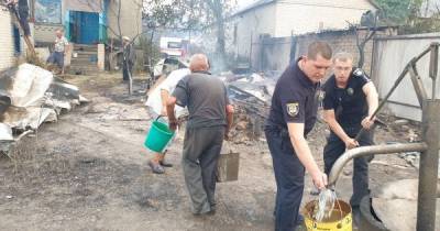 Арсен Аваков: Огнем уничтожено более 100 домов. Предварительно 6 человек погибло