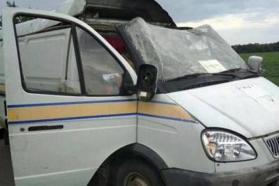 Под Полтавой взорвали автомобиль «Укрпочты», перевозивший несколько миллионов гривен