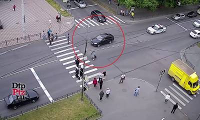 Пьяный водитель гонял по Петрозаводску и чуть не врезался в толпу пешеходов