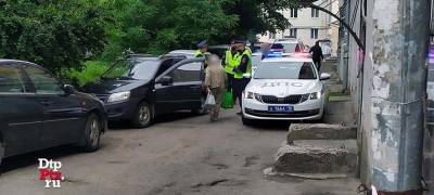 Пьяный водитель совершил несколько ДТП в центре Петрозаводска (ВИДЕО)