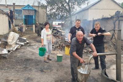 Лесные пожары в Луганской области: Огонь нанес масштабные разрушения в населенных пунктах