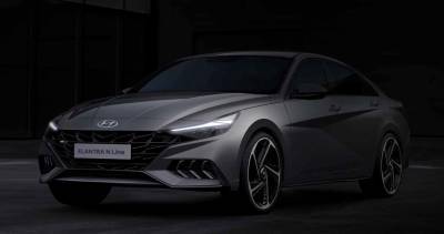 Hyundai анонсировал дебют новой Elantra N-Line