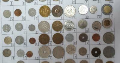 ФОТО. На границе изъяли коллекцию монет и более 53 000 евро