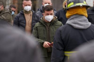 Зеленский приехал в Луганскую область в связи с масштабными лесными пожарами