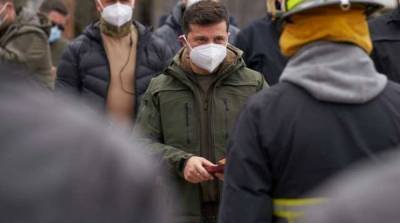 Зеленский пообещал компенсации жертвам пожара в Луганской области