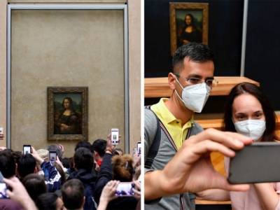 Лувр вновь открылся: Мона Лиза «вышла из изоляции» и снова улыбается посетителям знаменитого парижского музея (ФОТО)