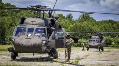 Власти США одобрили продажу Литве шести вертолетов Black Hawk