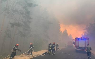 Лесной пожар на Луганщине обсудили в ходе заседания ТКГ