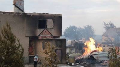 Пожары в Луганской области: число пострадавших изменилось